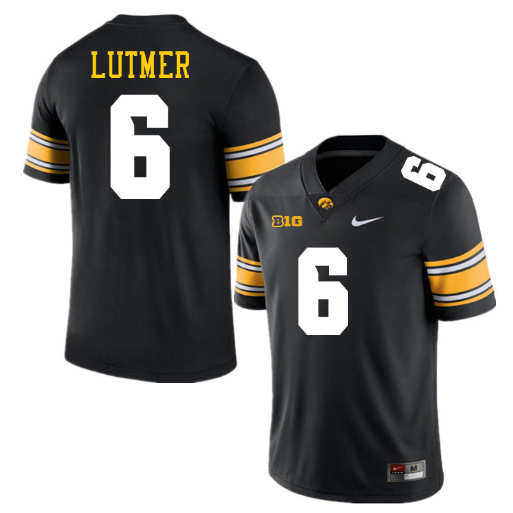 Zach Lutmer Iowa Jersey,University Of Iowa Hawkeyes Fotoball Uniforms,Jersey,Gears-Black